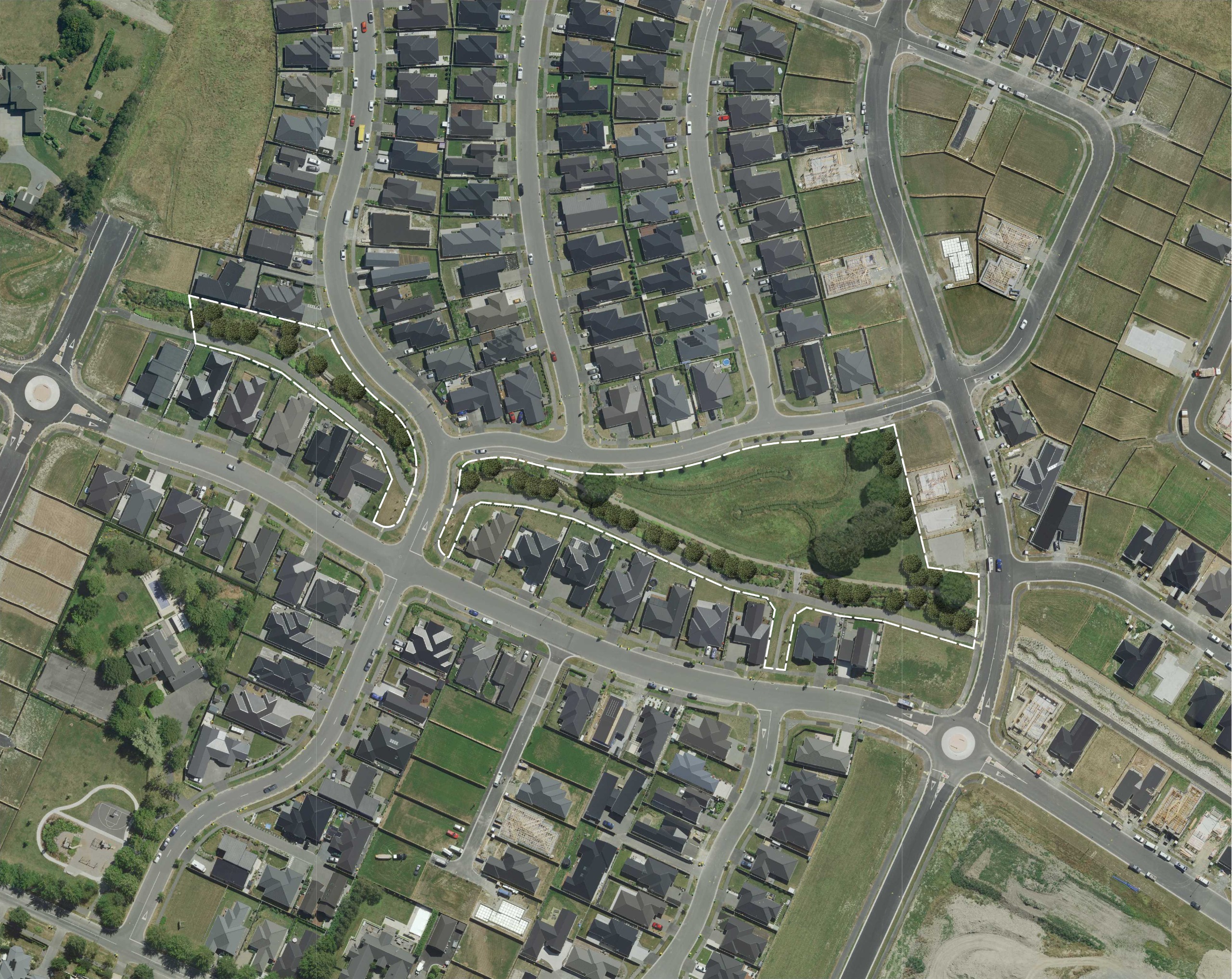 Proposed tree coverage