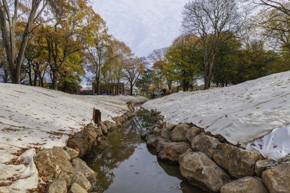 Addington Brook renewal progressing well | Waipapa Papanui-Innes ...