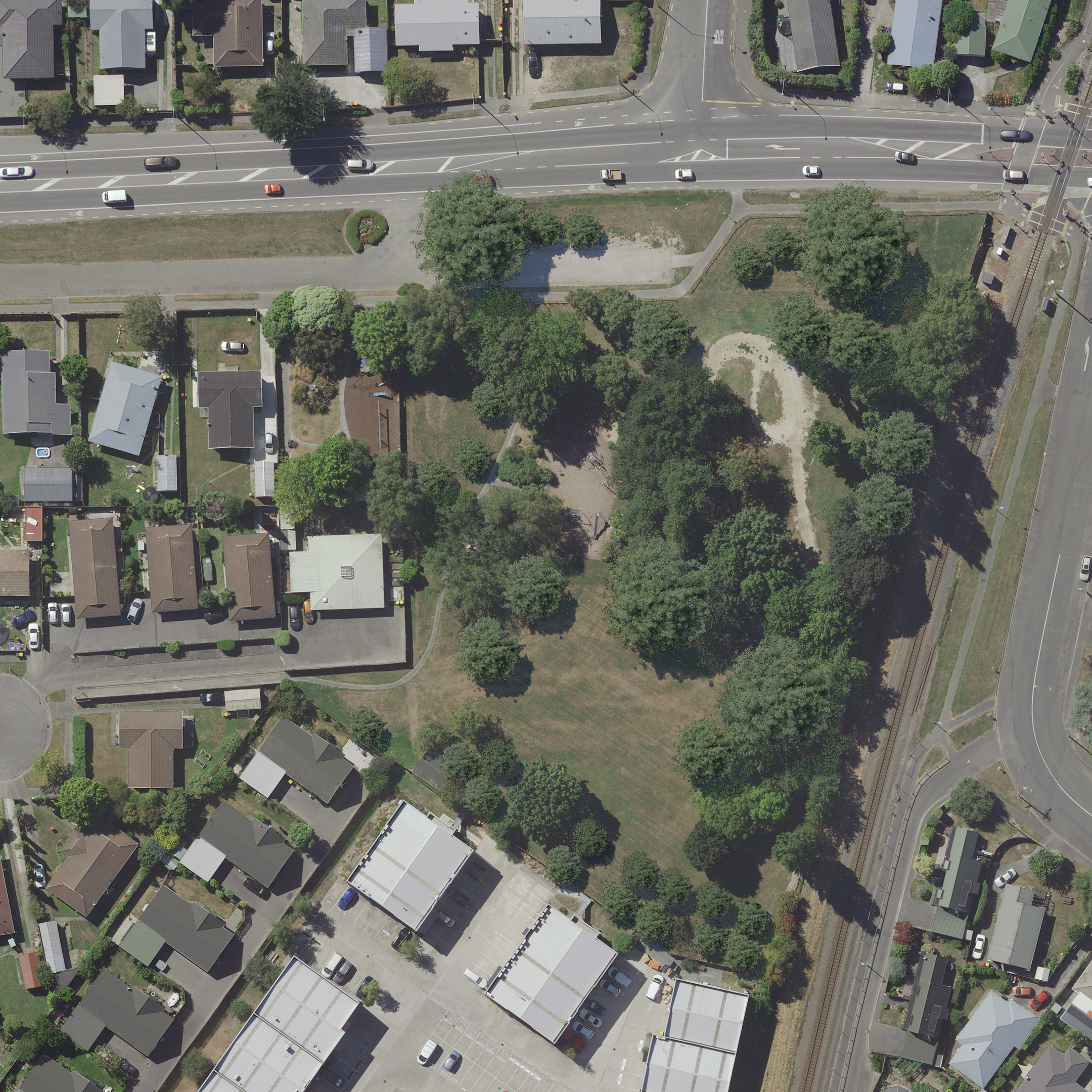 Proposed tree coverage