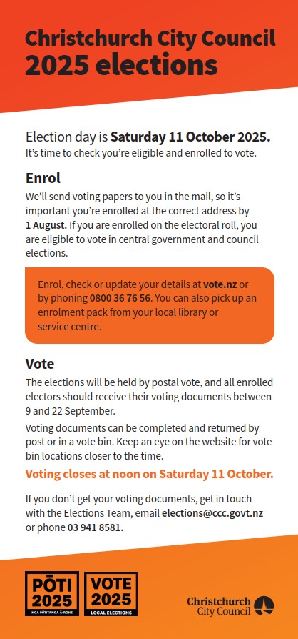 Elections flyer