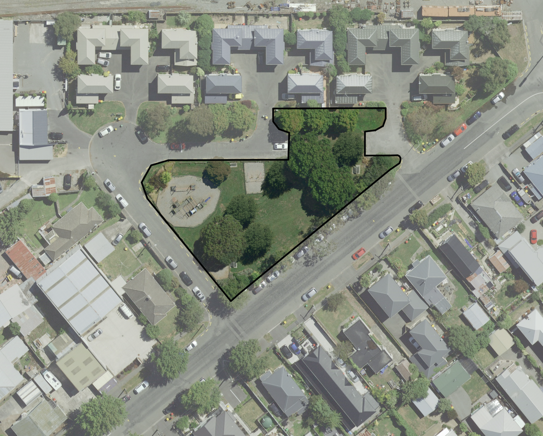Proposed planting areas: Proposed planting areas