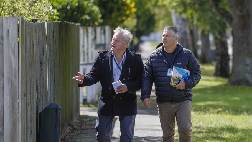 Phil and Gary walk Bromley Streets