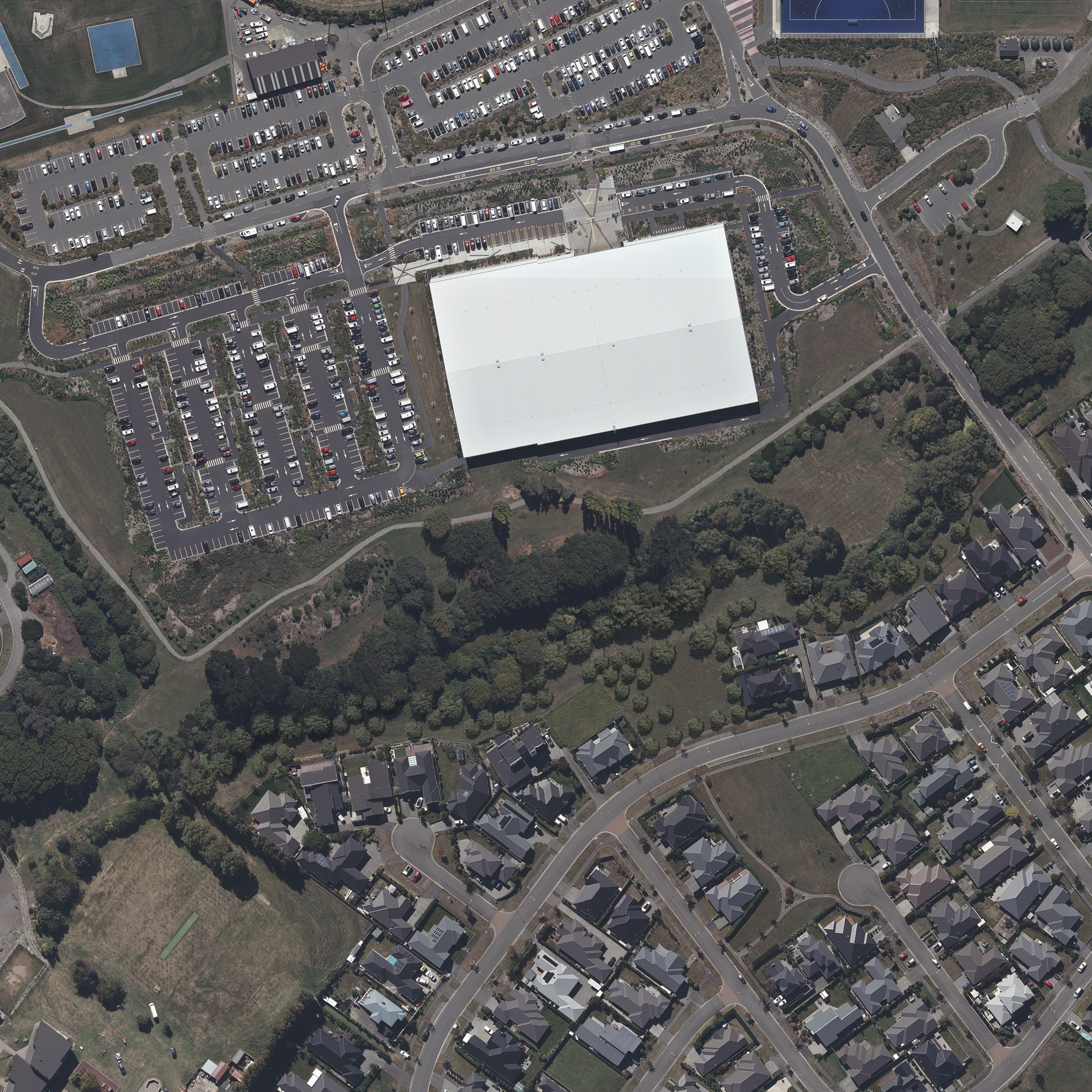 Proposed tree coverage