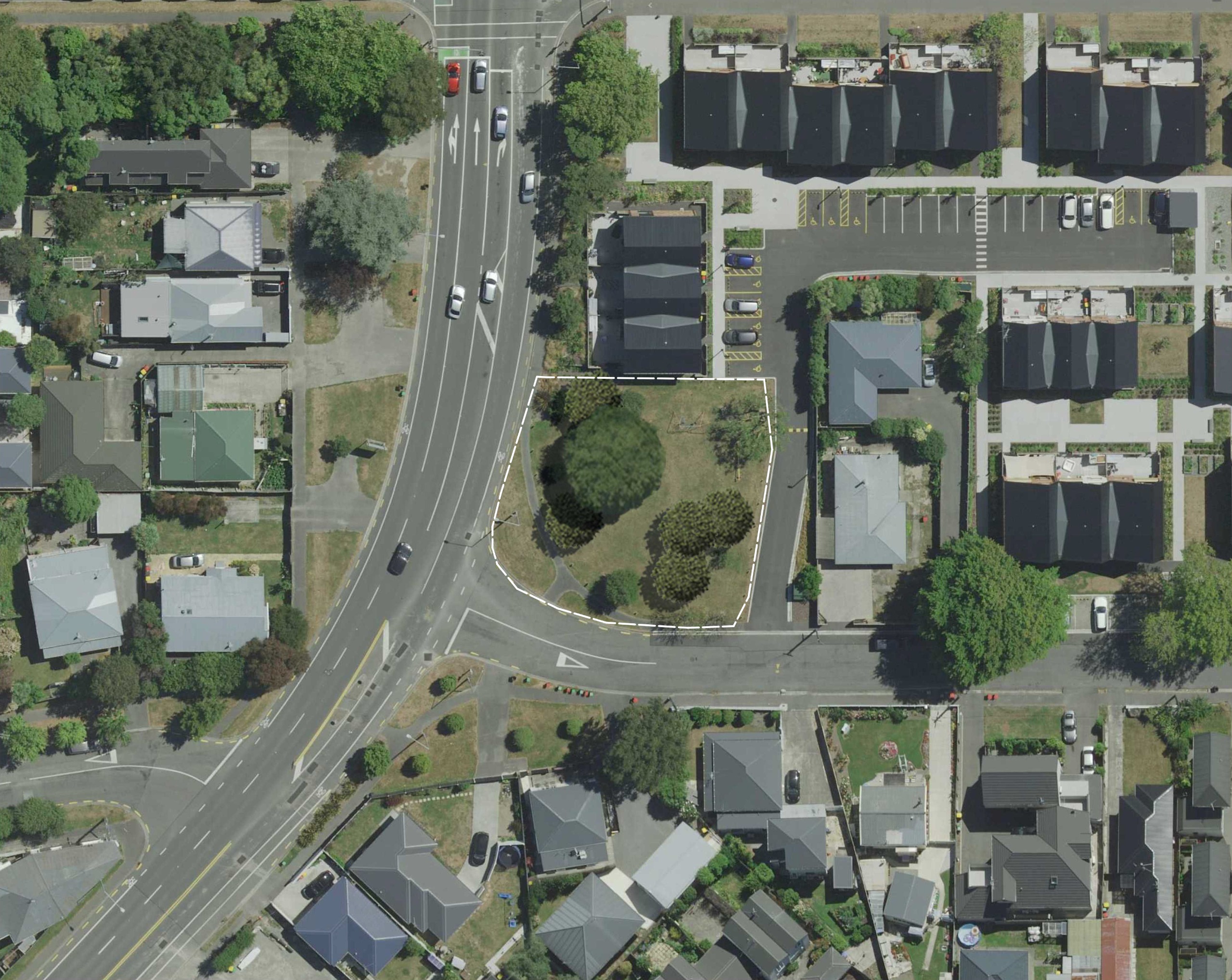 Proposed planting areas: Proposed planting areas