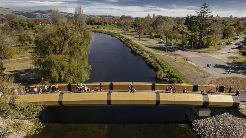 Dallington landing bridge 