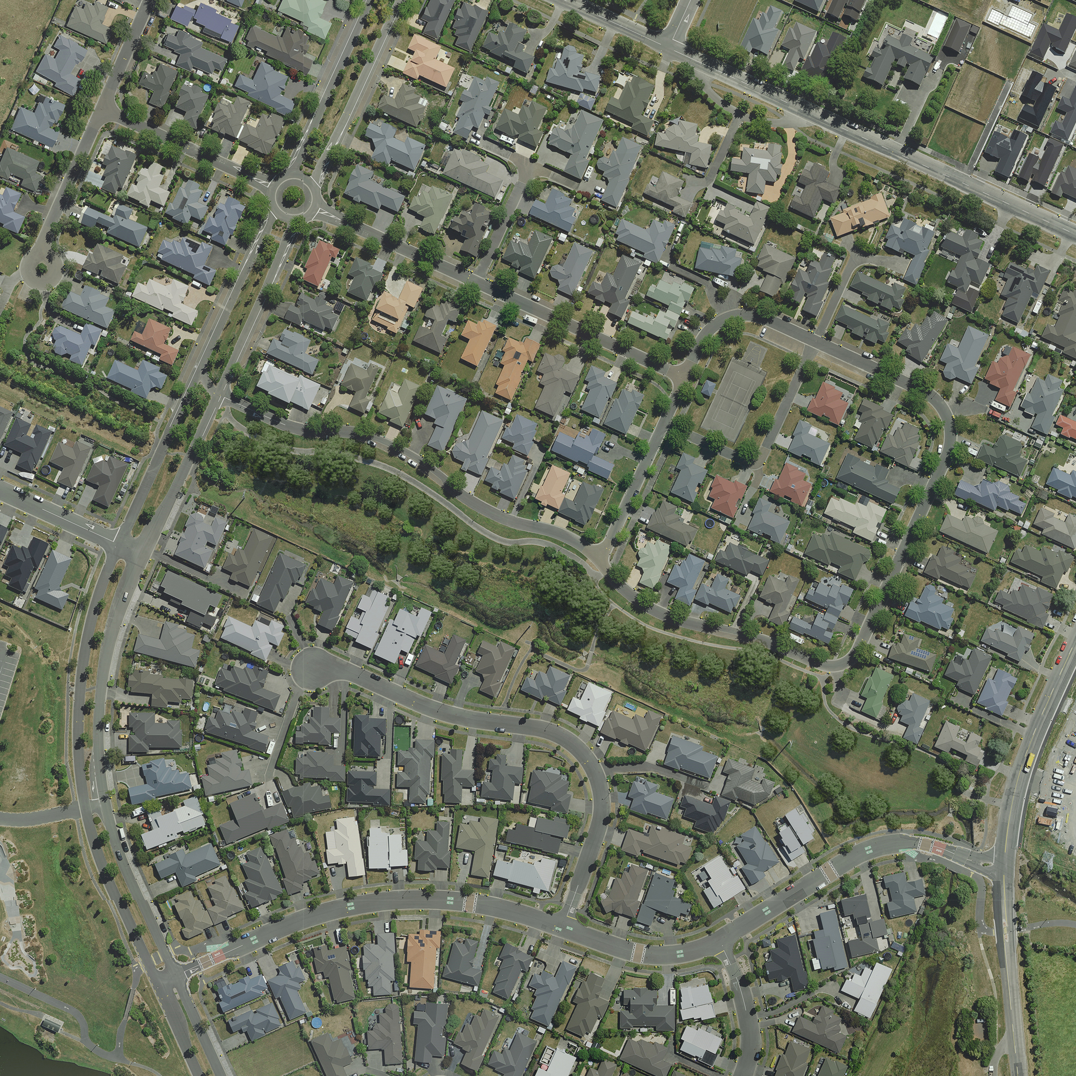 Proposed tree coverage