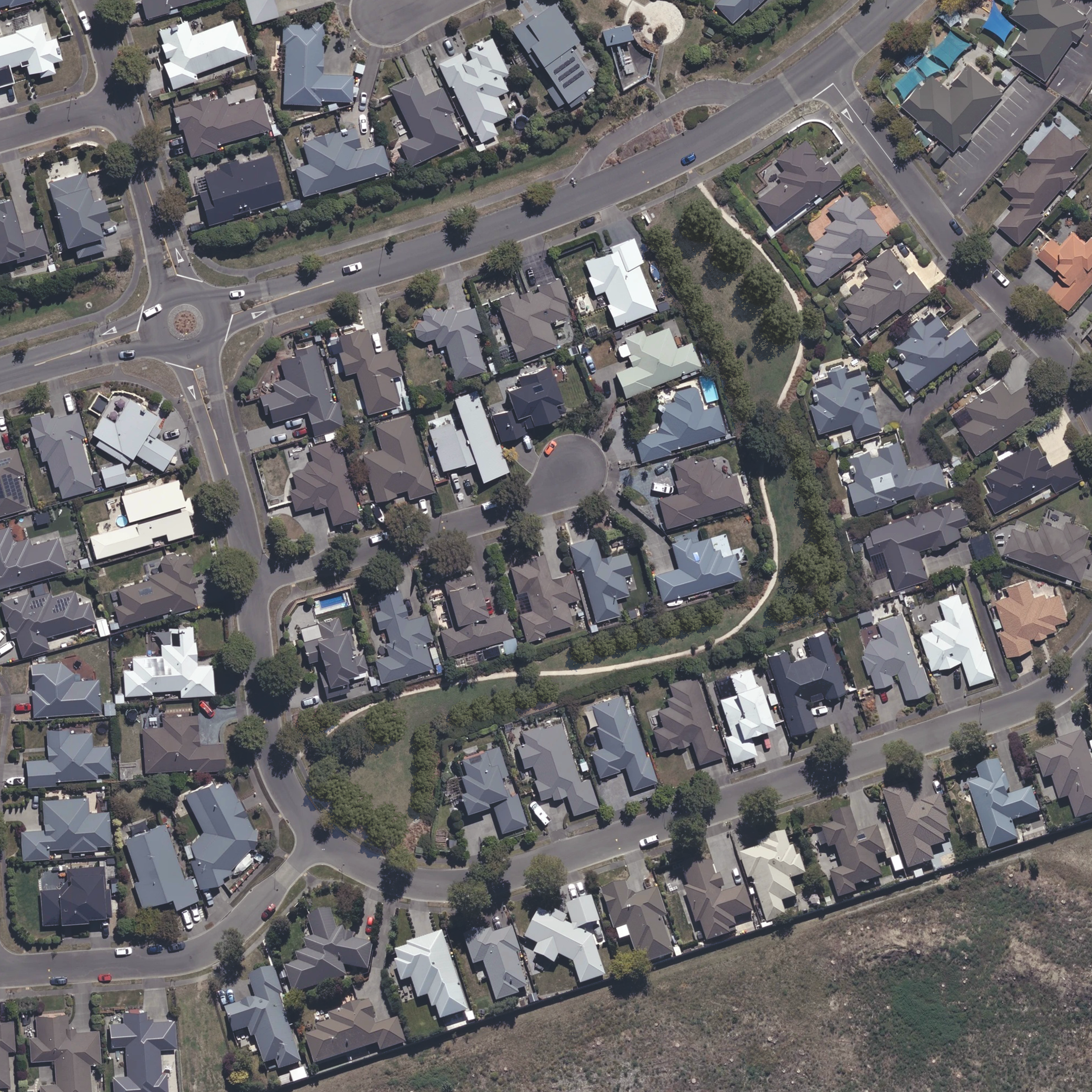 Proposed planting areas: Proposed planting areas