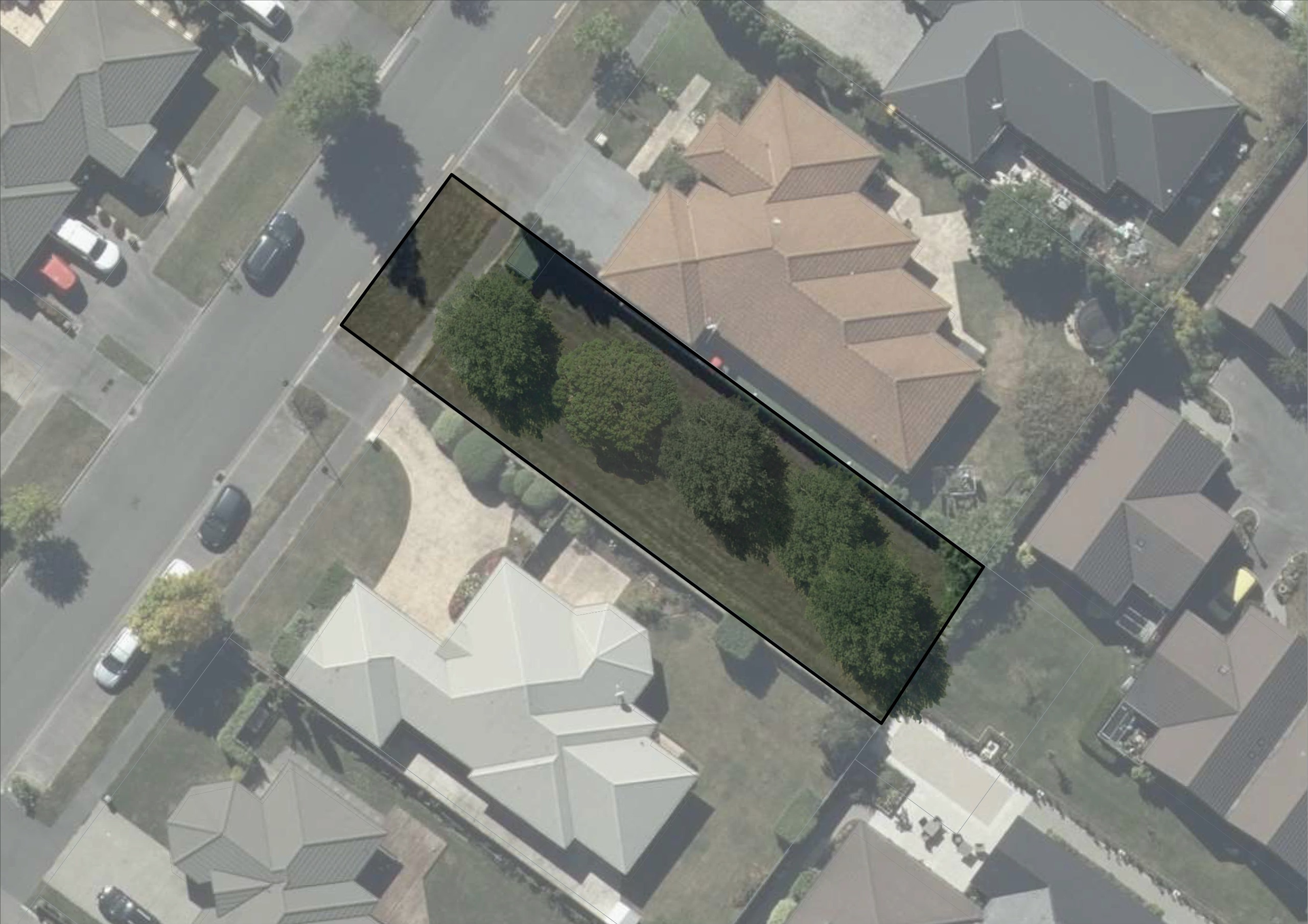 Proposed tree coverage