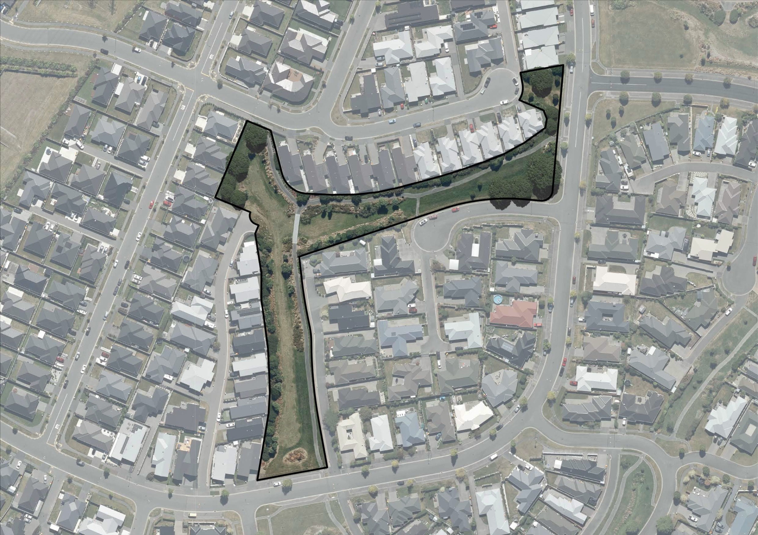 Proposed tree coverage