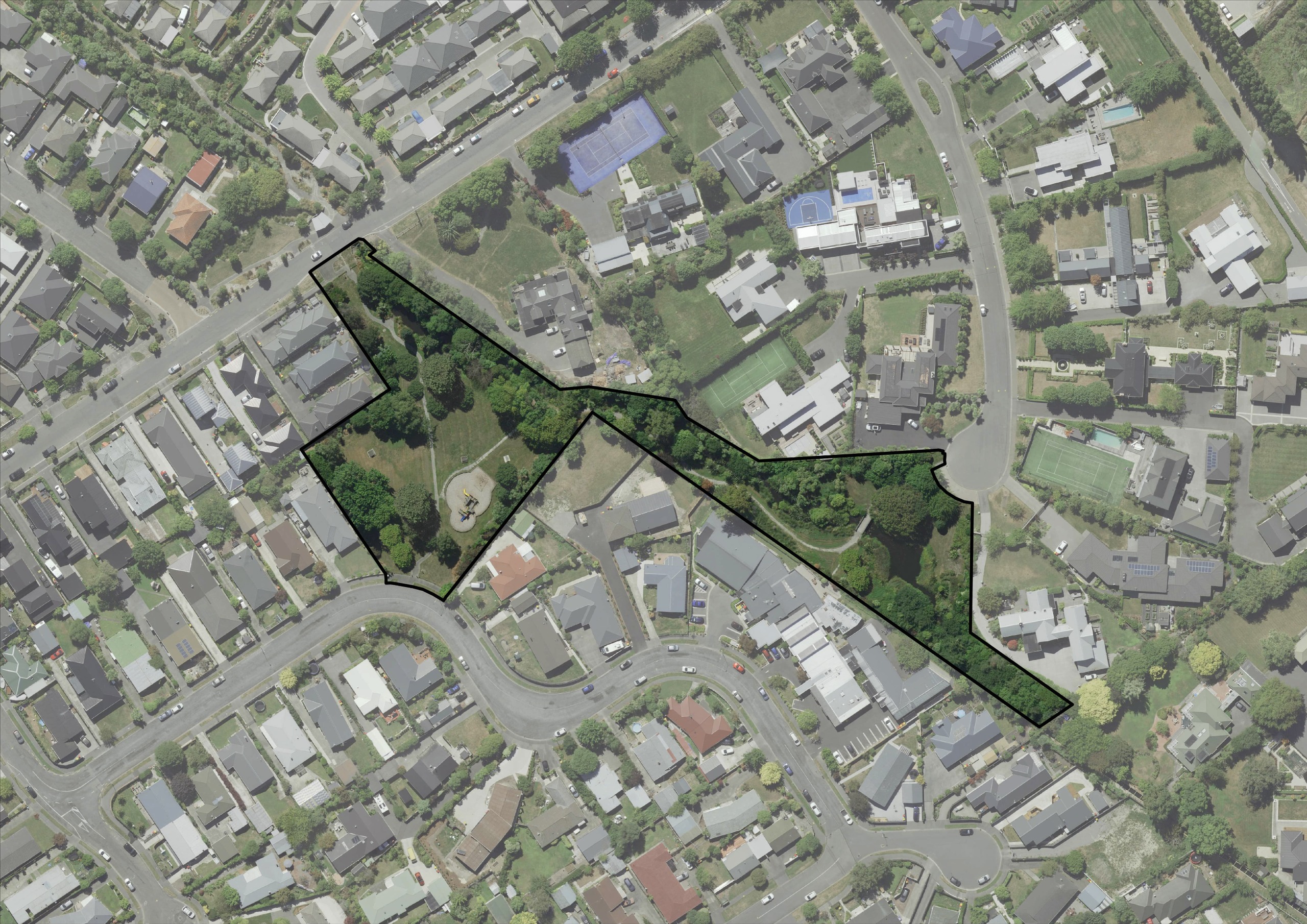 Proposed tree coverage