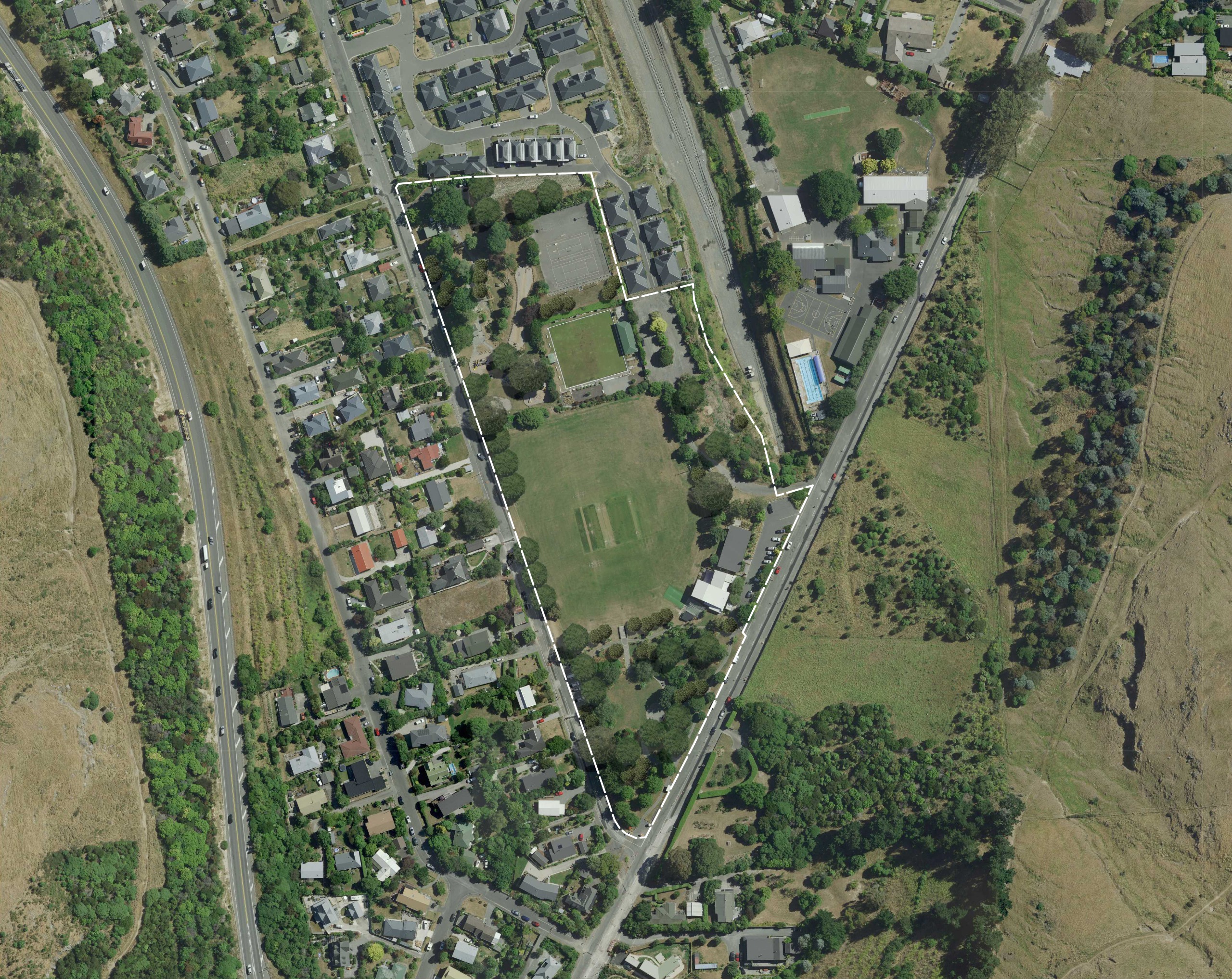 Proposed planting areas: Proposed planting areas