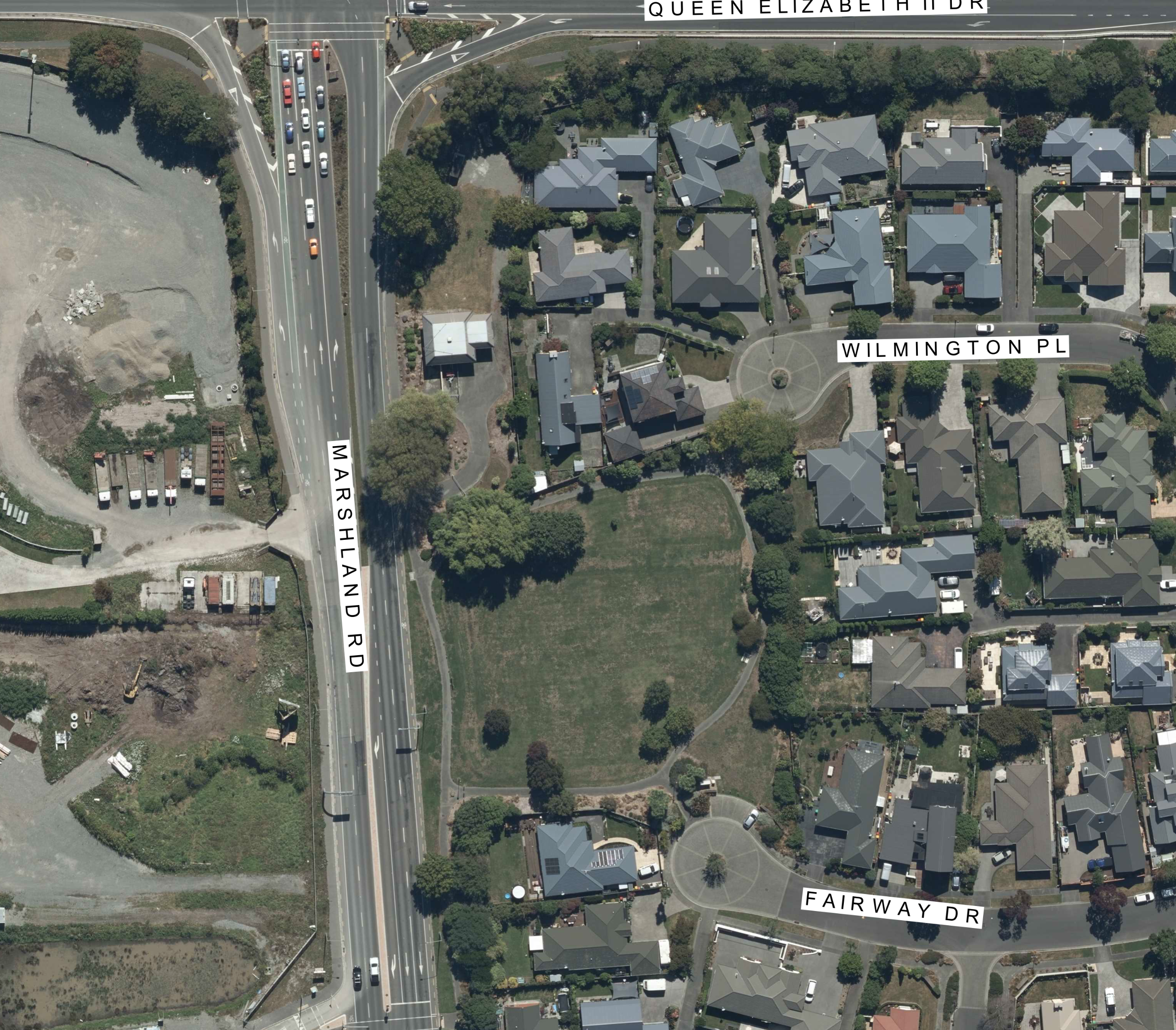 Current: Current layout of the trees