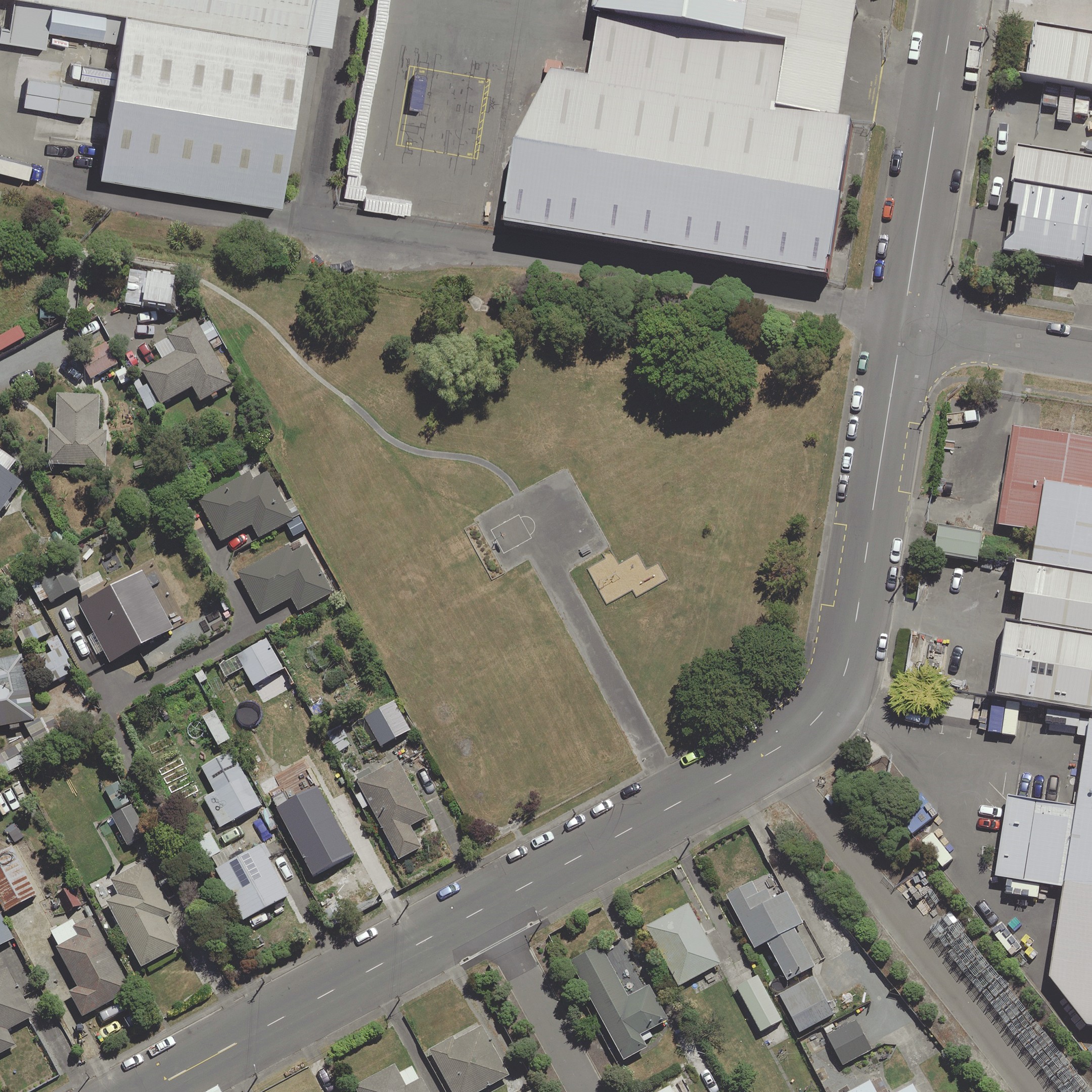 Current: Current layout of the trees