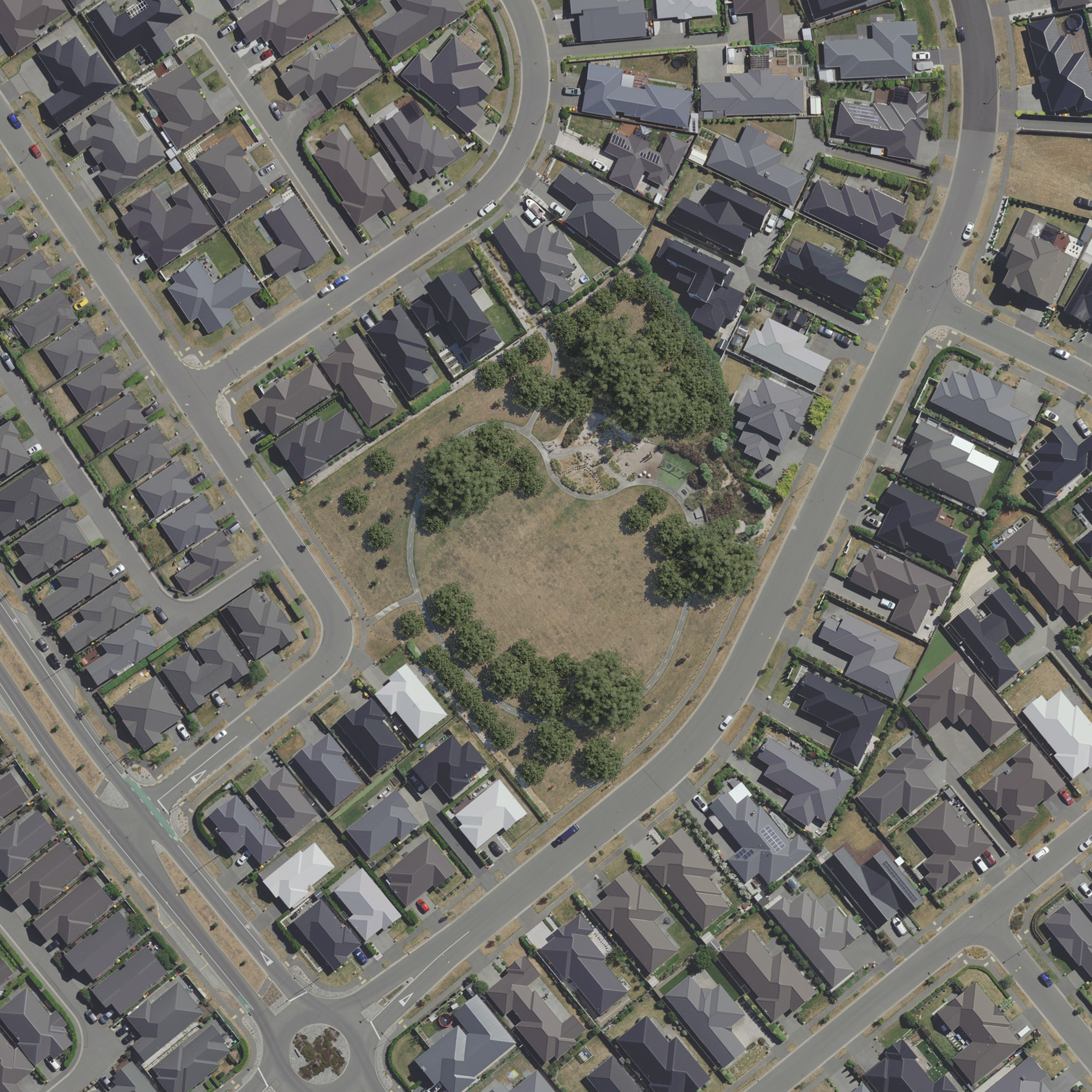 Proposed tree coverage