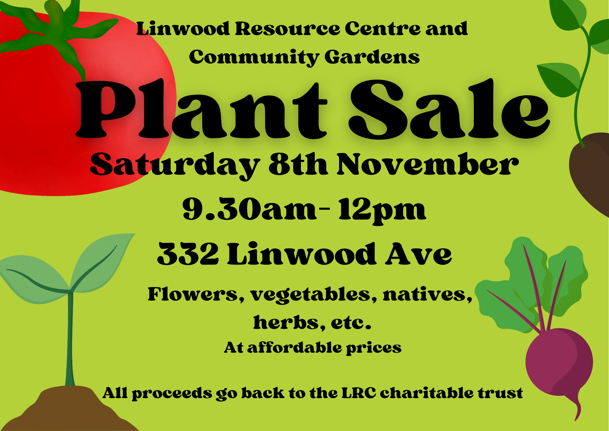Linwood Plant Sale