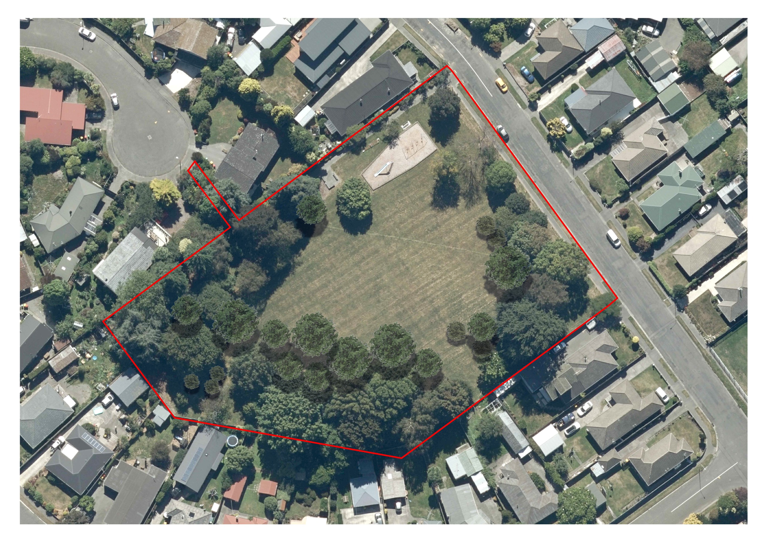 Proposed tree coverage
